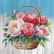 thumbnail image 1 of Kit Con Forma Especial Parcial DIY 5D Flores 30x30cm, 1 of 9