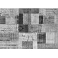 thumbnail image 1 of Ahgly Company Indoor Rectangle Patchwork Gray Transitional Area Rugs, 2' x 4', 1 of 1
