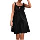 thumbnail image 1 of Moda mujer vestido verano Casual cuello redondo sin mangas vacaciones playa Bandag vestido Fridja  hjkh4294, 1 of 7