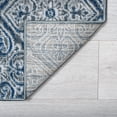 thumbnail image 6 of Traditional 2x10 Area Rug (2'3'' x 10') Floral Dark Gray Indoor Runner Easy to Clean, 6 of 10