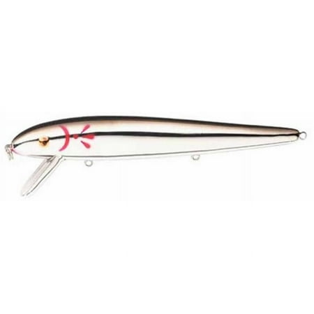 UPC: 0020495000125 | Cotton Cordell Red-Fin Fishing Lure Hard bait Chrome Black 5 in 5/8 oz