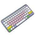 thumbnail image 3 of Cubierta de teclado Teclado inalámbrico Reemplazo de película impermeable de silicona suave para Logitech K380, Color rosa Inevent EL5232-03, 3 of 6