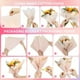 thumbnail image 3 of 20 Hojas de Papel de Regalo de Flores con Borde Dorado, Papel de Embalaje para Ramo, Suministros de Ramo de Floristería para Boda (Negro), 3 of 5