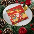 thumbnail image 6 of Japceit Christmas Pattern Paper Napkins, Disposable Holiday Design Table Supply, Festive Dinner Napkin Pack for Party, Celebration, Meal Setup, 6 of 6