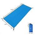 thumbnail image 5 of Waterproof Camping Tarp Lightweight to Cover Sun or Rain, Large Compact Tent Tarp Footprint for Ground or Under Tent, 5 of 6