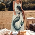 thumbnail image 3 of Long-haired Mermaid Dancing Sleeveless Dress Dresses Women Summer Women's Summer Clothing, 3 of 9
