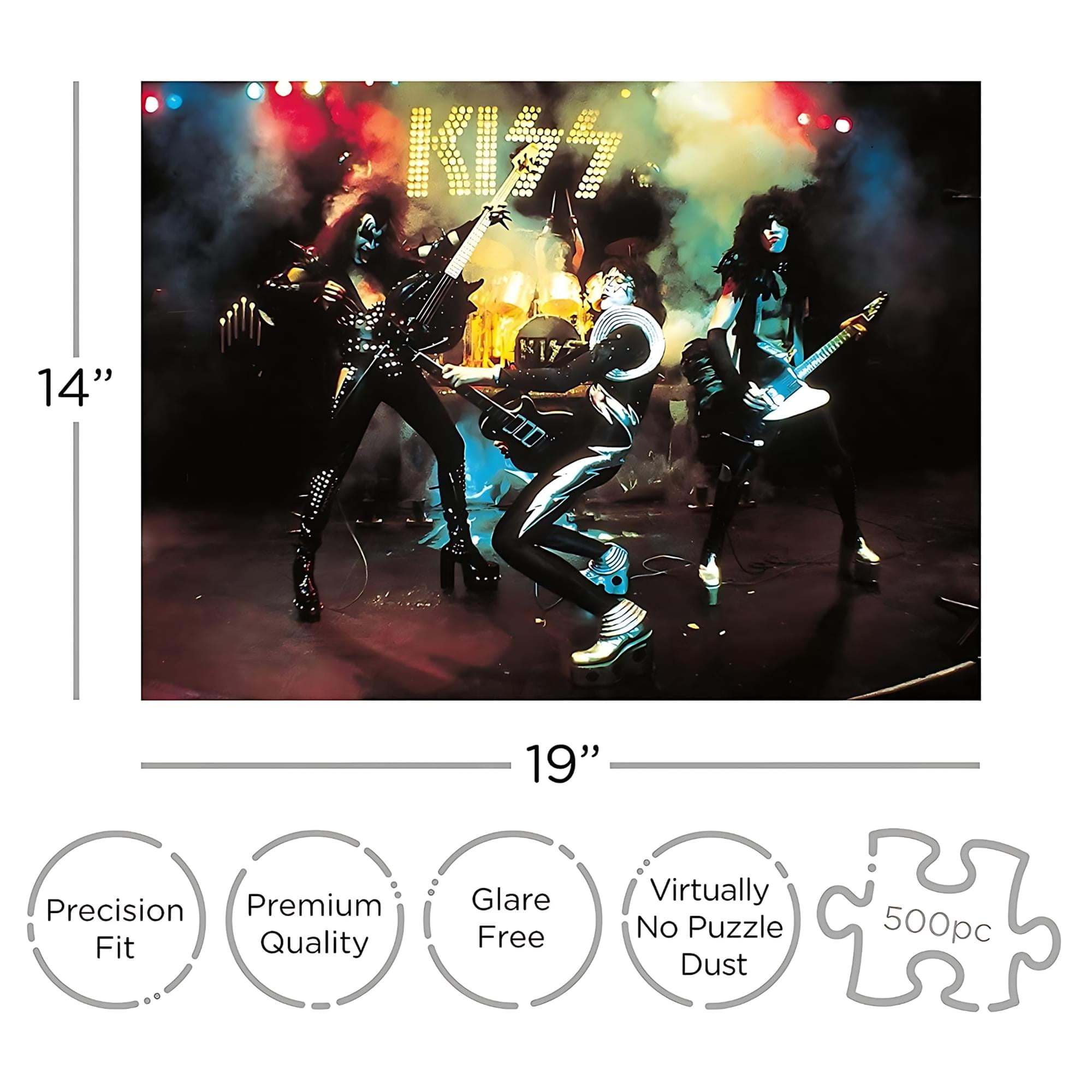 KISS 500 Piece Jigsaw Puzzle