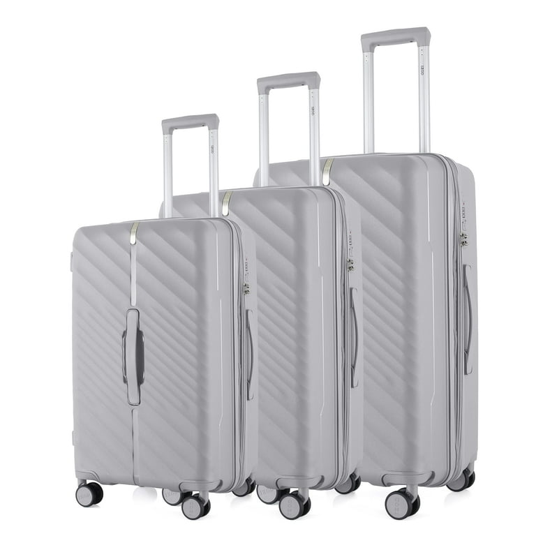 IZOD Gail Polycarbonate Luggage Set - 360-Degree Dual Spinning