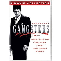 Legendary Gangsters: 5-Movie Collection (American Gangster/Carlito'sWay/Casino/Public Enemies/Scarface) (DVD)