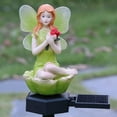 thumbnail image 5 of LINLIN Pixie Lawn Stakes Lamps, Solar Lights Outdoor Garden Solar Flower Fairy Light Pixie Lawn Stake Lamp Waterproof, 5 of 8