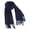 Navy Blue, variant on NUZYZ Adult Scarf Double-Sided Velvet Soft Plaid Pattern Autumn Winter Scarf with Tassel Men Women Warm Shawl,Navy Blue
