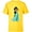 Yellow, variant on Disney Aladdin Princess Jasmine and Magic Lamp 90s T-Shirt - Short Sleeve T-Shirt for Kids - Customized-White