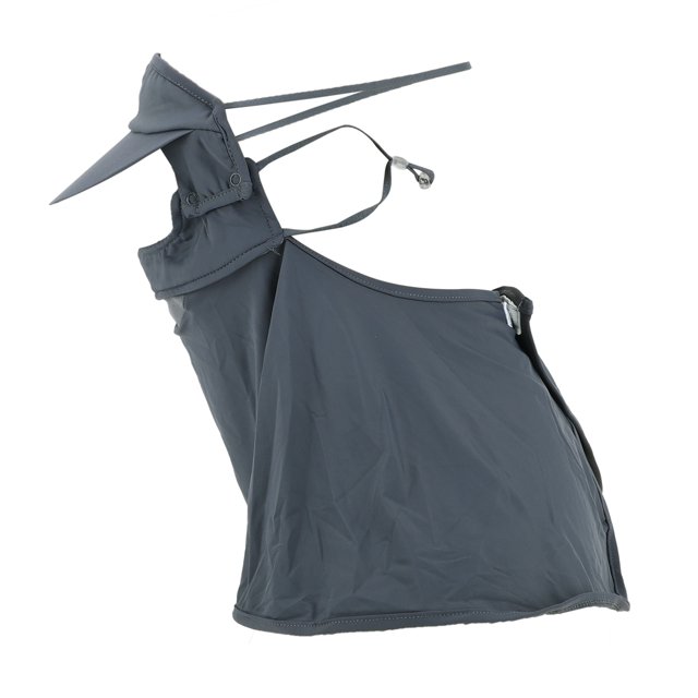 Ofertas Únicas Cubierta de Cuello de Diseño de Visera de Máscara Facial Completa de 11.81" Protección Solar UV Azul
