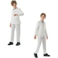 thumbnail image 7 of WEAIXIMIUNG Boys Clothes Size 8 Boys Business Suits Coat 4 Piece Outfit Tuxedo Set For Kids Formal Suit For Boys With Vest Pants Bowtie Set Slim 130, 7 of 7