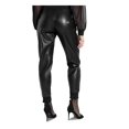 thumbnail image 2 of Guess Womens Mica Faux Leather Coated Jogger Pants, 2 of 2