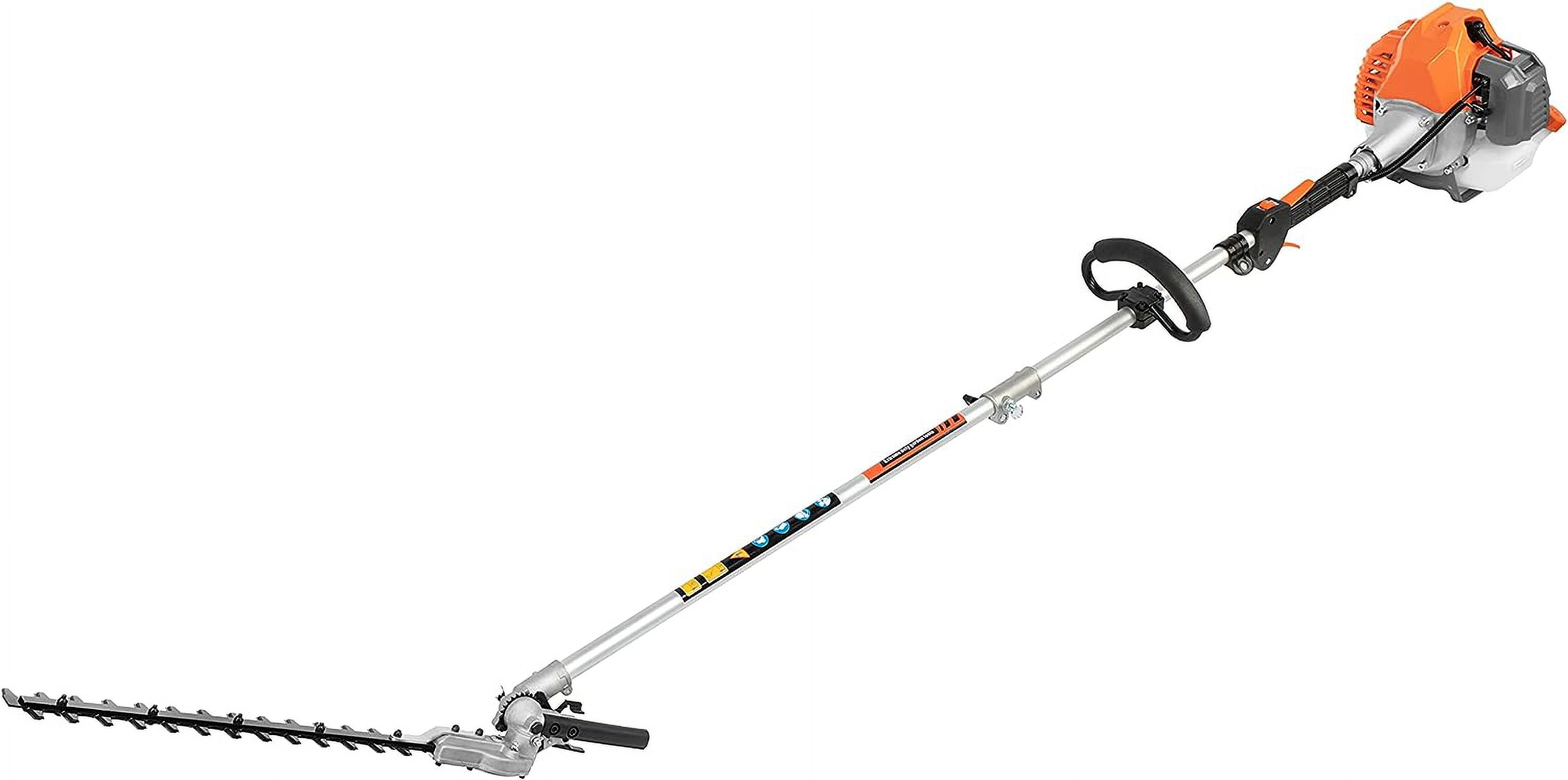 PROYAMA 42.7cc 5 in 1 Gas Brush Cutter, Multi-functional Gas Hedge Trimmer, Weed Eater, Brush Cutter, String Trimmer, Pole Saw with Extension Pole