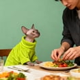 thumbnail image 6 of Hairless Cat Hoodie, Soft Winter Coat for Hairless Cats, Cat Sweater Clothes for Cold Weather, 6 of 6