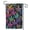 Colorful Marijuana Leaf, variant on Superhero Autism Awareness Garden Flag 12.5"X18" Outdoor Indoor Garden Decor Porch Banner Sign With Grommets Uv Fade Resistant