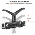 thumbnail image 3 of SmallRig – Support d'Objectif Long de 15mm, Réglable en Hauteur pour Appareil Photo Reflex Numérique, Plate-Forme d'Épaule (Nouveau)-1087, 3 of 5