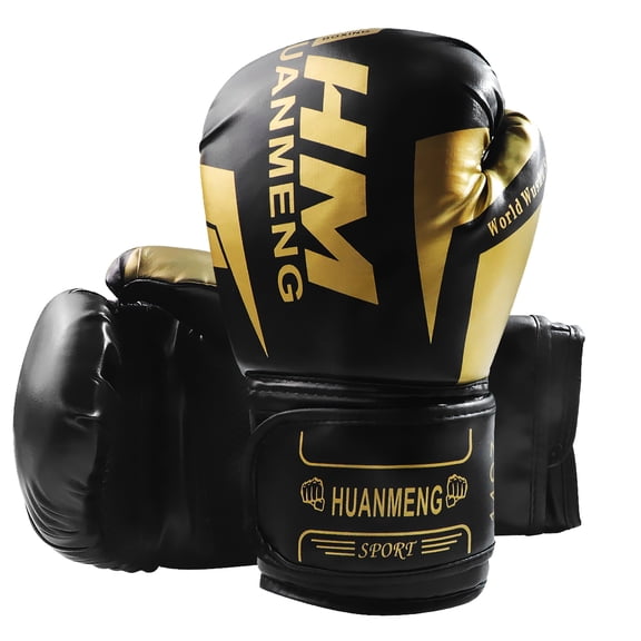 START MAKERS 14OZ Boxing Gloves for Men and Women, Boxing Gloves, Boxing Gloves 14 oz, Sparring Gloves, MMA Gloves, Training and Workout(Black)