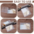 thumbnail image 3 of 3sets 100pcs PET & EVA Laminating Pouch Film Photo Protecting Sheets for Hot Laminator Rectangle White 160x110x0.1mm, 3 of 5