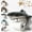 1pc-style D, variant on Ocean Guardians Toilet Paper Holder Series, Nautical Wall Mounted Coastal Animal Design, Decorative Roll Dispenser for Bathroom and Kitchen