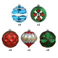 thumbnail image 2 of Juego de 40 colgantes de bolas navideñas Fiudx Liquidación navideña, 2 of 7