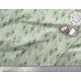 thumbnail image 3 of Soimoi Green Cotton Voile Fabric Tribal African Fabric Prints By Yard 42 Inch Wide, 3 of 3