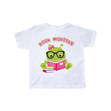 

Inktastic Book Monster Girl Gift Toddler Toddler Girl T-Shirt