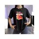 thumbnail image 2 of Playera Con Estampado De Fresh Summer Citrus – Dale Sabor y Color a tu Verano Ropa Para Mujer Color Negro Talla Extra Grande Marca Emil SaEs, 2 of 4