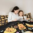 thumbnail image 5 of jejeloiu Kawaii Capybara Twin Comforter Sets,Cartoon Capybara Lover Bedding Set For Boys Kids Reversible 2pcs, 5 of 8