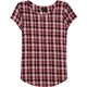 thumbnail image 2 of Alfani Playera Básica Estampada para Mujer, Púrpura, Grande Alfani Camiseta básica, 2 of 2