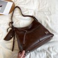 thumbnail image 4 of Bolso Hombro PU Cuero Gran Capacidad Con (vino) Rojo, 4 of 9