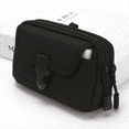 thumbnail image 2 of Riñonera Táctica Molle, para Teléfono Móvil para Exteriores, para Acampar, Hacer Senderismo, Soporte para Accesorios A, 2 of 5