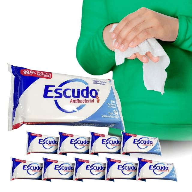 Paquete de 10 Toallitas Húmedas Escudo FARVISAN