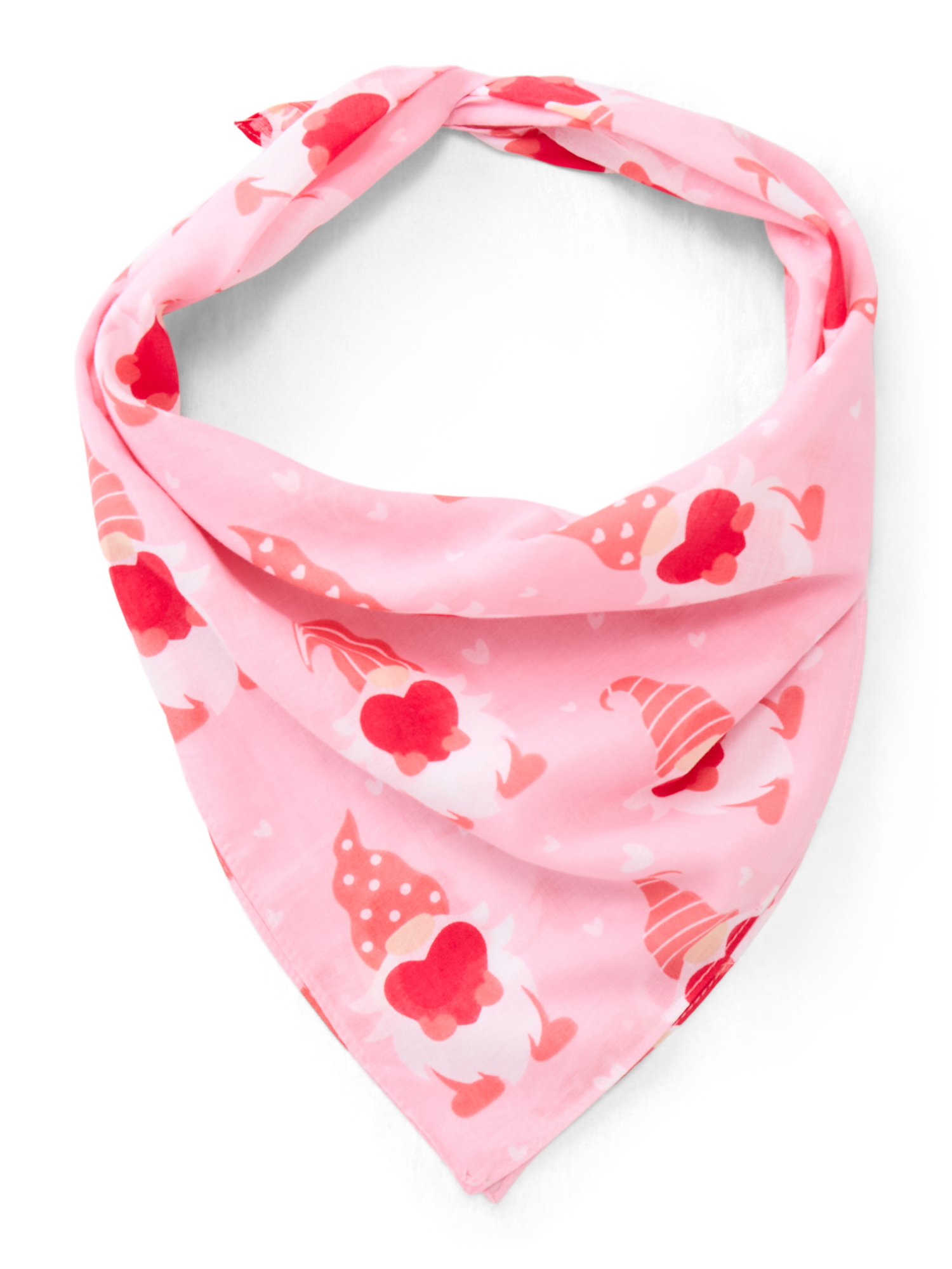 Valentine's Day Women's Print Bandana from Way To Celebrate, One Size, Pink
