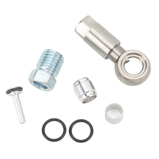 Kit de Raccords de Tuyau d'Olive de Vélo, Accessoires de Tube de Frein de Disque de Vélo Ajustement Parfait Résistance à l'Usure Ténacité Stable pour Vélo