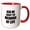 Red/White, variant on 3drose, Ask Me About the Meaning of Life - Fun Invitation for Deep Conversation - Humor Humorous Funny, 15oz Mug