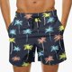 thumbnail image 1 of Pantalones de Playa con Cordón Impreso Casual para Hombres con Bolsillos Funcionales para Hombres Shorts de Trabajo Actividades Al Aire Libre, 1 of 5