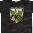 thumbnail image 4 of Inktastic Proud Military Nephew Boys Baby Bodysuit, 4 of 5
