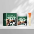 thumbnail image 1 of Vrorvz Convertisseur de Rouille Métallique Peinture Imperméable Protection Longue Durée Séchage Rapide pour Usage Domestique et Industriel Inclut Brosse Gratuite pour Application Facile 150g, 1 of 8