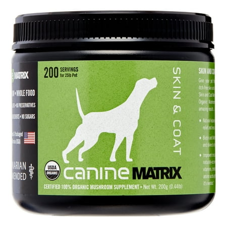 UPC 892392002379 product image for Canine Matrix - Skin & Coat-Mushroom Supplement 200 grams | upcitemdb.com