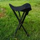 thumbnail image 2 of Pink Taburetes plegables del trípode que acampan, asiento alto del trípode de la silla floja portátil de 3 patas, 2 of 5