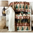 thumbnail image 2 of Carstens Sherpa Plush Blanket, 2 of 7