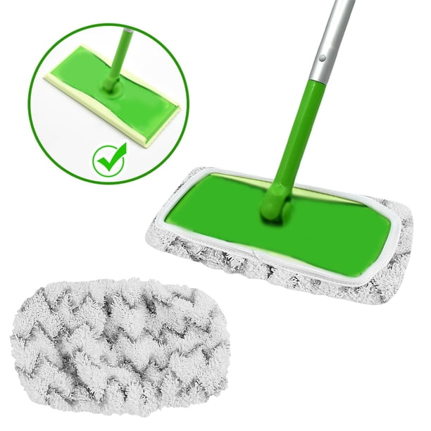 Alfombrilla de microfibra lavable para trapeador Cabezal de repuesto para trapeador Alfombrillas de repuesto para trapeador
