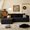 Black, variant on LIAROO 108" Modular Sectional Sofa, Cloud Boneless Couch with Deep Seats and Chaise, Modern Upholstered L-Shape Couch for Living Room or Bedroom, No Assembly Required
