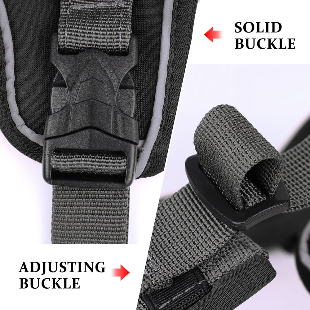 Beirui Reflective No Pull Dog Harness Soft Padded Adjustable Training Vest With Handle & 2 Leash Clips