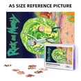 thumbnail image 6 of Puzzle Rick And Morty 300-Piece Wooden Jigsaw Puzzle For Family Fun, 6 of 9