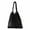 Black, variant on Hand Woven Hollow Cut Crochet Beach Bag For Women, Single Shoulder Hand Leisure Summer Travel Holiday Tote, Lightweight Boho Straw Purse, Coffee