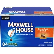 Maxwell House Breakfast Blend Light Roast K-Cup Coffee Pods (84 Pods)